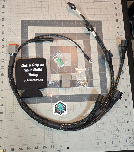 OctoMotive Tucked EA888 gen3 Ignition Coil Replacement Harness (12-Pin Sub-harness)