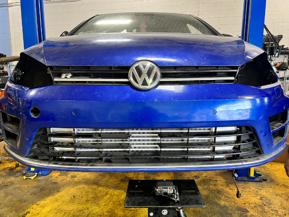 DBV2 Volkswagen MK7 PRE-FACELIFT Fitment True Front Mount Intercooler + Crash Bar Kit