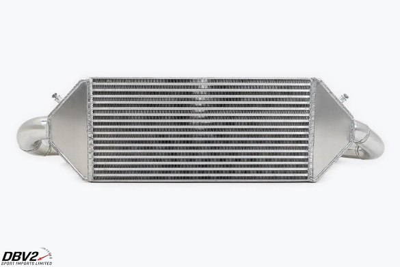 DBV2 Volkswagen MQB/EVO4 Fitment True Front Mount Intercooler + Crash Bar Kit (RAW)