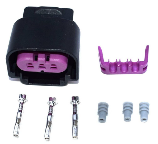OctoMotive E85 Flex Fuel Sensor Connector Pigtail Plastic Body Flex Fuel Composition Ethanol for GM (Connector only)