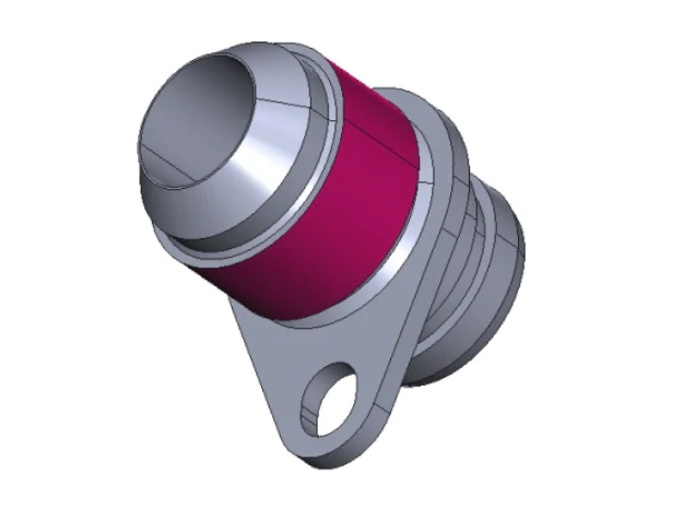 MQB/EVO4 -10AN Oil Return Block Fitting